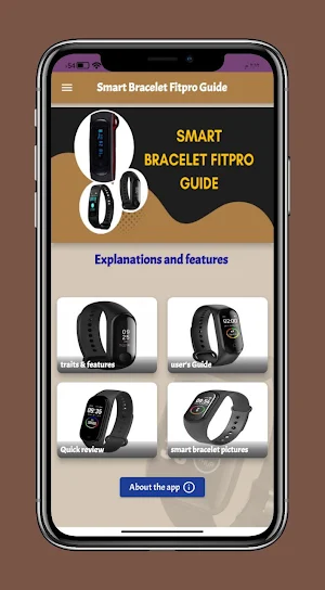 Smart Bracelet Fit Pro Guide Screenshot 1