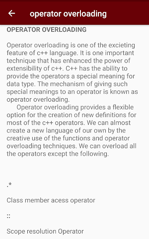 C++ Tutorials,Programming Screenshot 3