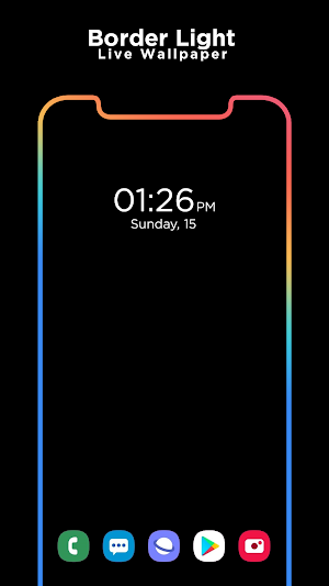 Border Light Live Wallpaper Screenshot 0