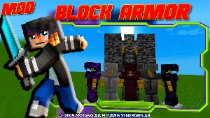 Block Armor Mod for Minecraft Screenshot 1