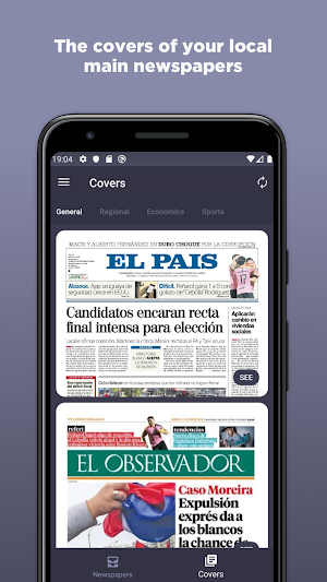 Uruguayan Newspapers Screenshot 3