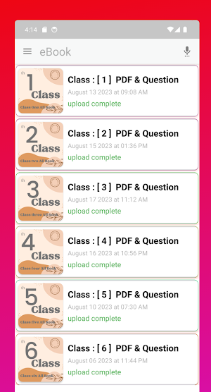 eBook: Live Quiz ePub PDF Read Screenshot 1
