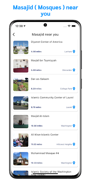 Halal Places - Foods near you Screenshot 1