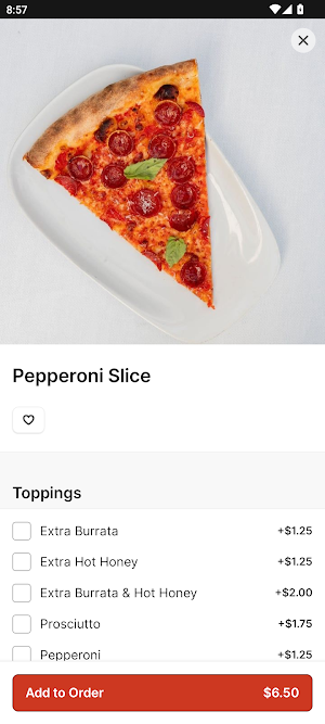 Flour Pizzeria & Cafe Screenshot 2