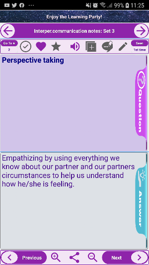 Interpersonal Communication sk Screenshot 1