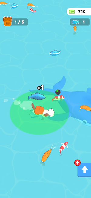 Kitty Sushi Dive Screenshot 1