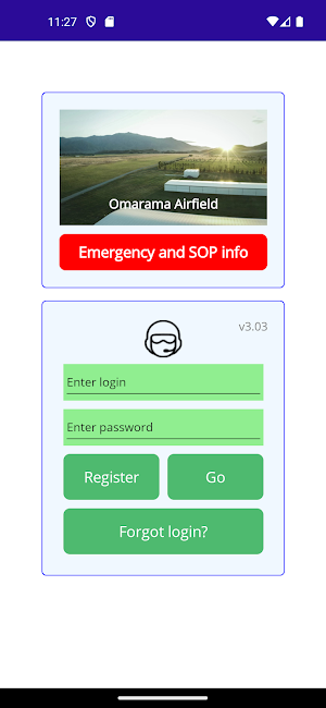Omarama Airfield App V3 Screenshot 0