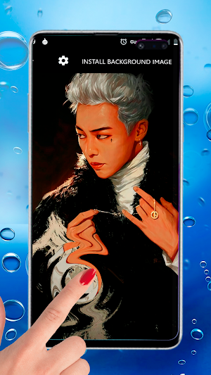 G-Dragon Kpop Big Teen Band Live Wallpaper Screenshot 0
