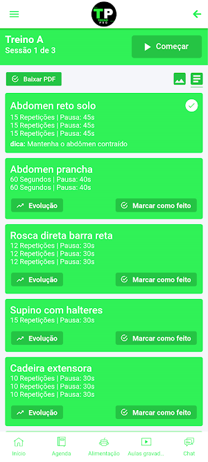 TREINO PRO Screenshot 3