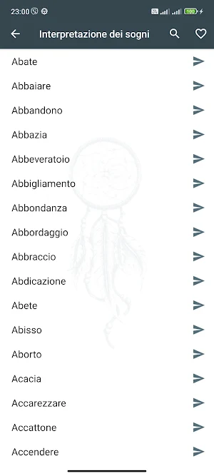 Interpretazione dei sogni Screenshot 2