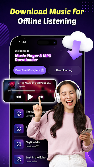 Music Player & MP3 Downloader Screenshot 1