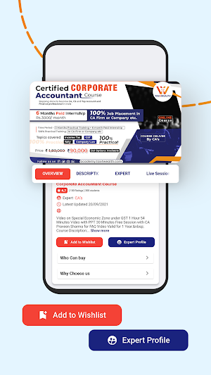 Tax4wealth E-Learning Platform Screenshot 1