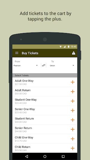 UP Express Screenshot 1