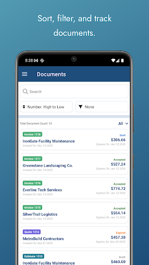 Instant IEQ: Invoice Maker Screenshot 1