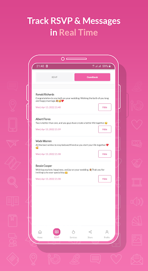 Wedding Invitation Maker Screenshot 2