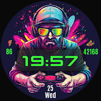 Gamer Digital Watch Face