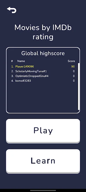 QuickPick - Trivia Quiz Screenshot 1