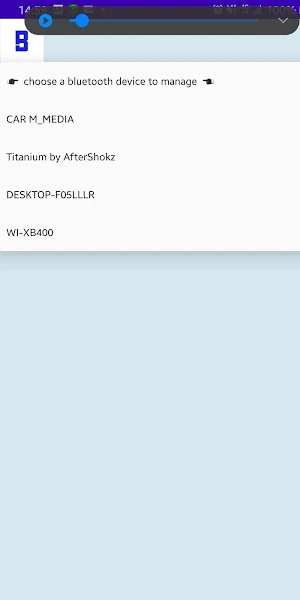 Humble Bluetooth connection er Screenshot 1