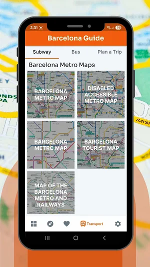 BARCELONA Travel Guide & Maps Screenshot 2