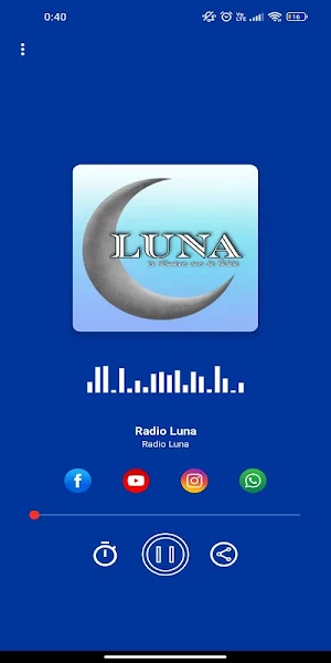 Radio Luna Screenshot 1