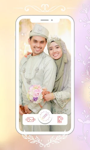 Hijab Couple Wedding Fashion Style Screenshot 1