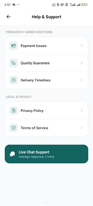 MyRhino Foods Screenshot 3