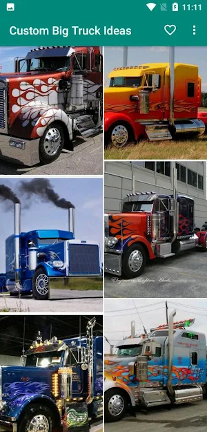 Custom Big Truck Ideas Screenshot 3