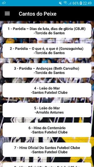 Cantos do Peixe Screenshot 1