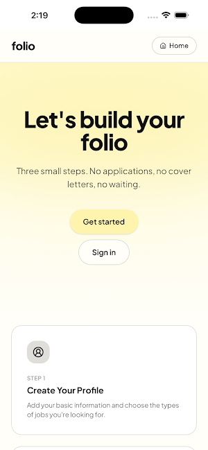folio Screenshot 2