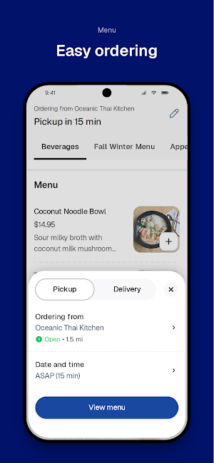 Oceanic Thai Kitchen Screenshot 2
