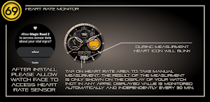 [69D] Magic Road 2  watch face Screenshot 1