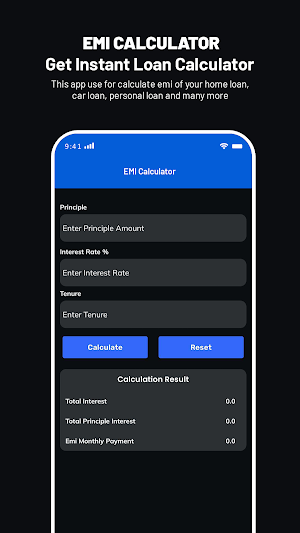 CashLoan: EMI Loan Calcualor Screenshot 3