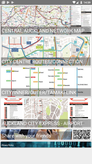 AUCKLAND BUS TRAIN FERRY MAP Screenshot 0