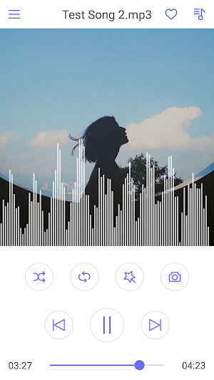Easy Music Player (MP3 Audio Player & All Formats) Screenshot 2