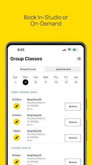 Ding Ding Athletics Screenshot 2