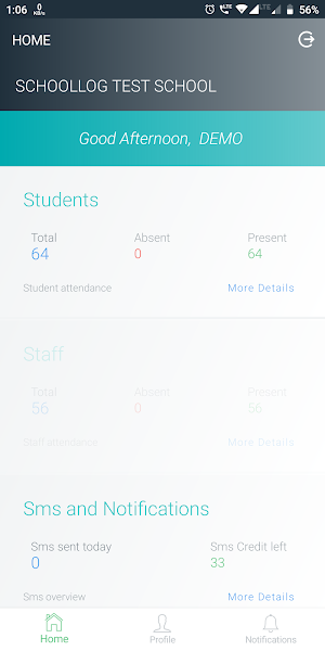 SCHOOLLOG ADMIN Screenshot 0
