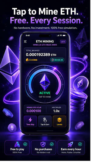 ETH Miner : ETH Cloud Mining Screenshot 0