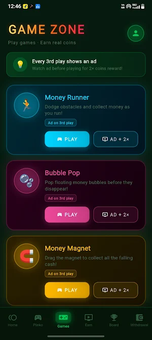 CoinFlip: Earn Money Screenshot 2