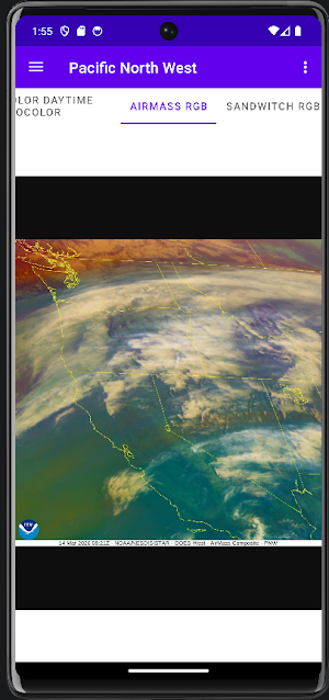 Satellite Weather USA Screenshot 2