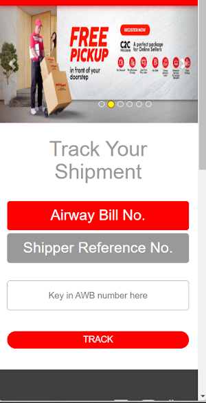 MY Tracking APP Screenshot 1