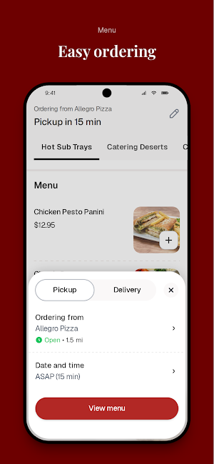 Allegro Pizza & Grill Screenshot 2