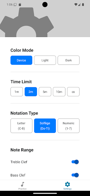 Misolfa: Sheet Music Workout Screenshot 2