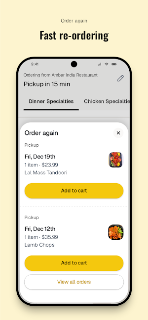 Ambar India Restaurant Screenshot 3