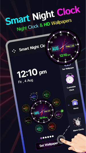 Night Clock: Smart Clock Screenshot 0