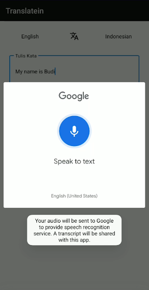 Translatein Screenshot 2