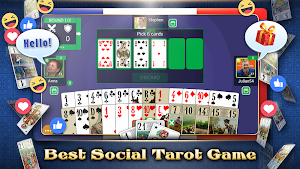 VIP Tarot - Free French Tarot Online Card Game Screenshot 0