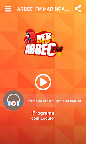 ARBEC  FM MARINGÁ  A RADIO DO CORAÇÃO Screenshot 0