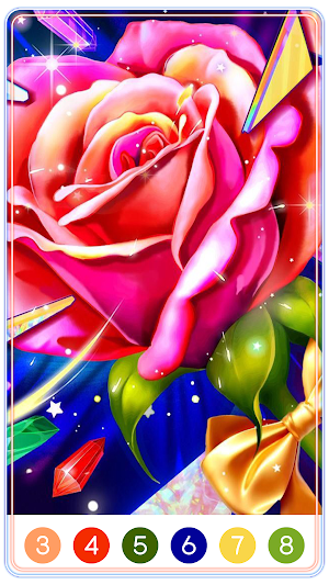 Flower Paint by Number Screenshot 1