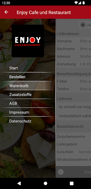 Enjoy Cafe und Restaurant Screenshot 2