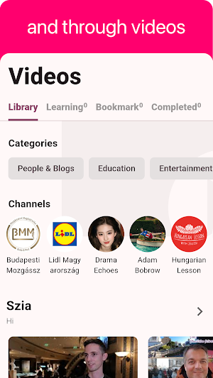Hungarian - Listening Speaking Screenshot 2